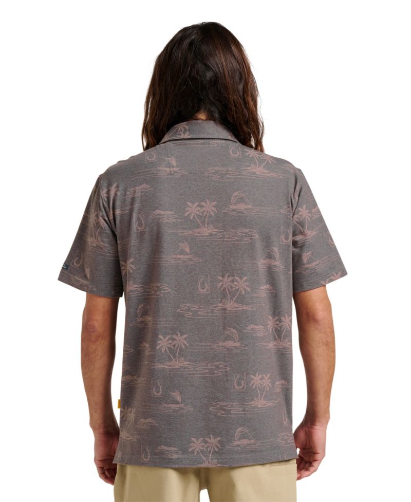 Quiksilver Men's Island Daze Polo Shirt