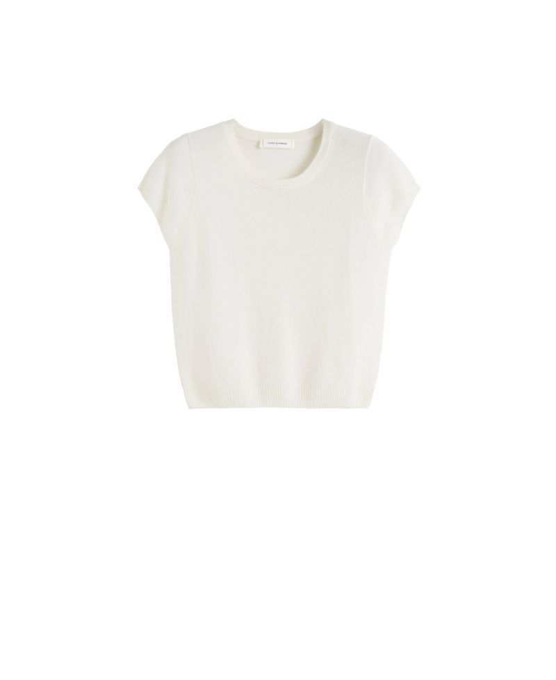 Women's Chinti and Parker Air Pure Cashmere T-Shirt