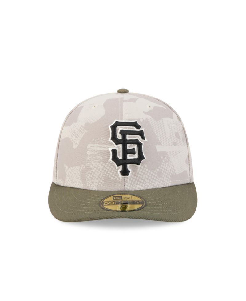 Men's Light Beige/Olive San Francisco Giants 2025 Armed Forces Day 59FIFTY Fitted Hat