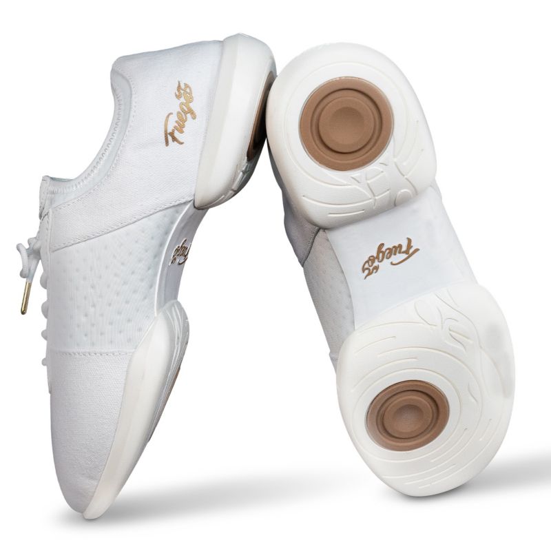 Men's White Split-sole Sneaker