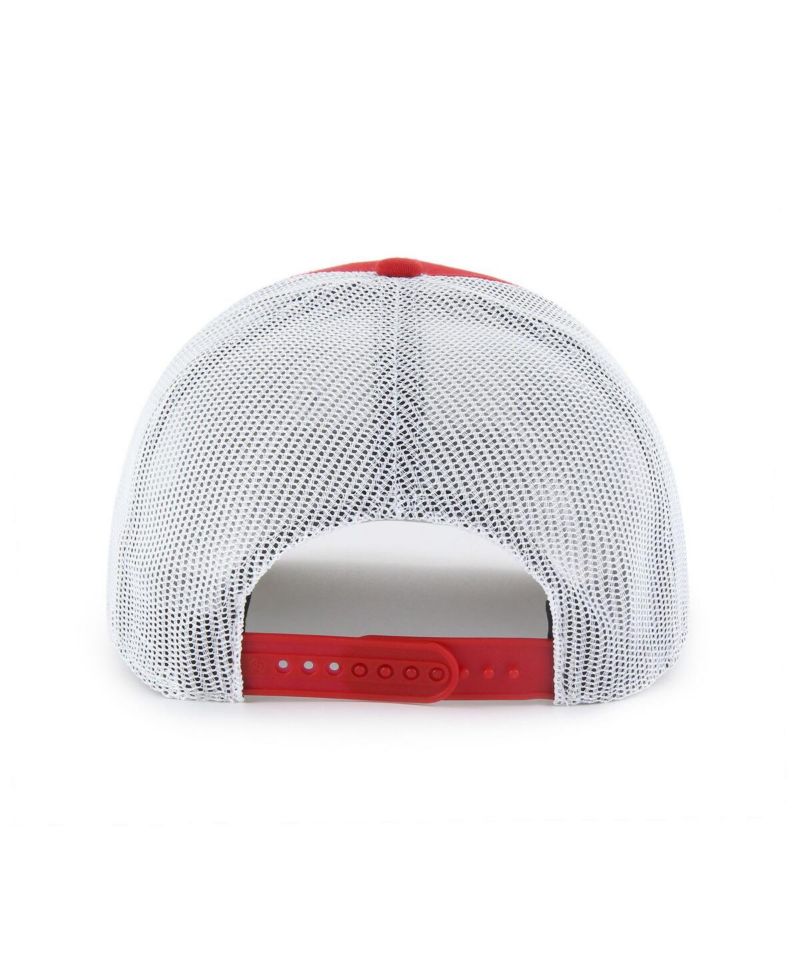 Men's Red Georgia Bulldogs Ace Out Rope Adjustable Trucker Hat