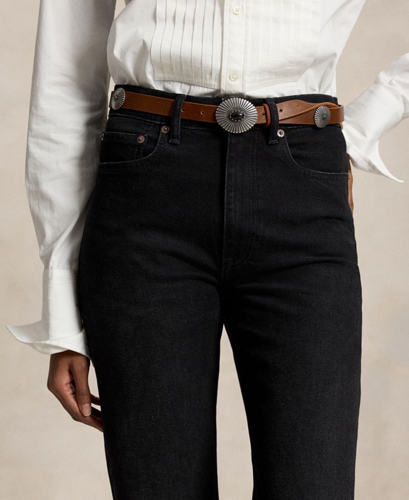 Women's Relaxed Straight High-Rise Jeans