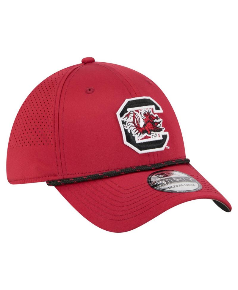Men's Garnet South Carolina Gamecocks Rope 39THIRTY Flex Hat