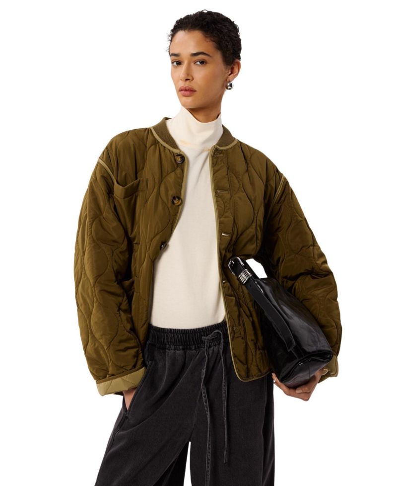 Women's Reversible Quilted Lightweight Jacket