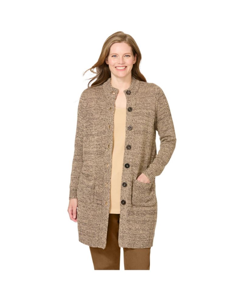 Women's Within Marled Jacket Duster Sweater
