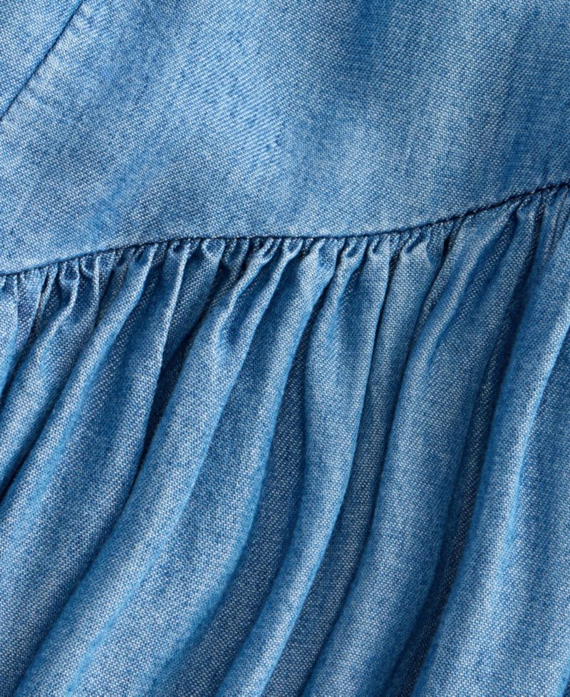 Plus Size Drop-Waist Midi Dress