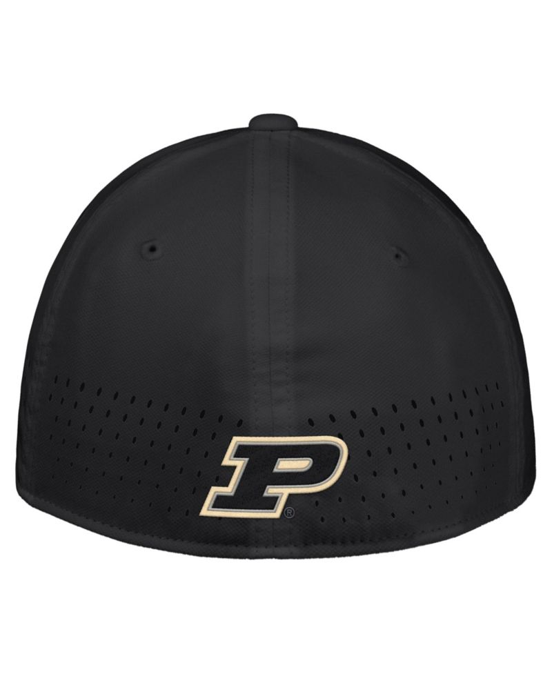 Men's Black Purdue Boilermakers 2026 On-Field AeroBill SwooshFlex Dri-FIT Hat