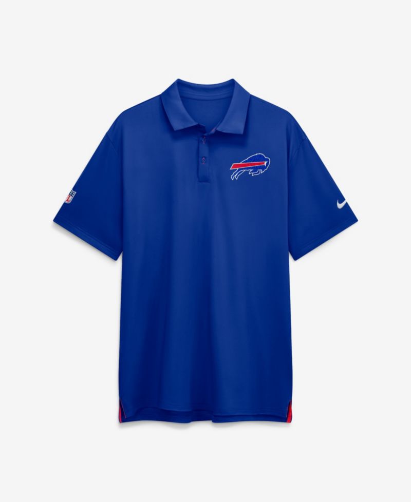 Men's Royal Buffalo Bills Sideline Powerful Blocking Dri-FIT Tour Polo