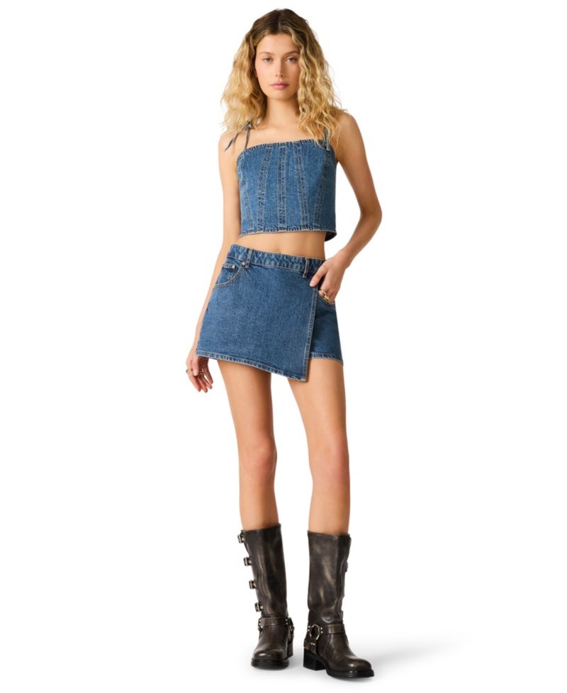 Women's Brightin Mini Denim Skort