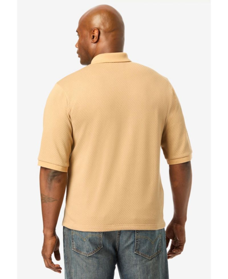 Men's Knit Sweater Polo