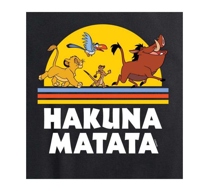 Trendy Plus Size The Lion King Hakuna Matata Graphic T-Shirt