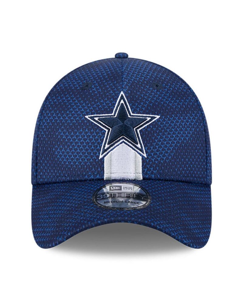 Men's Navy Dallas Cowboys 2024 Sideline 39THIRTY Flex Hat