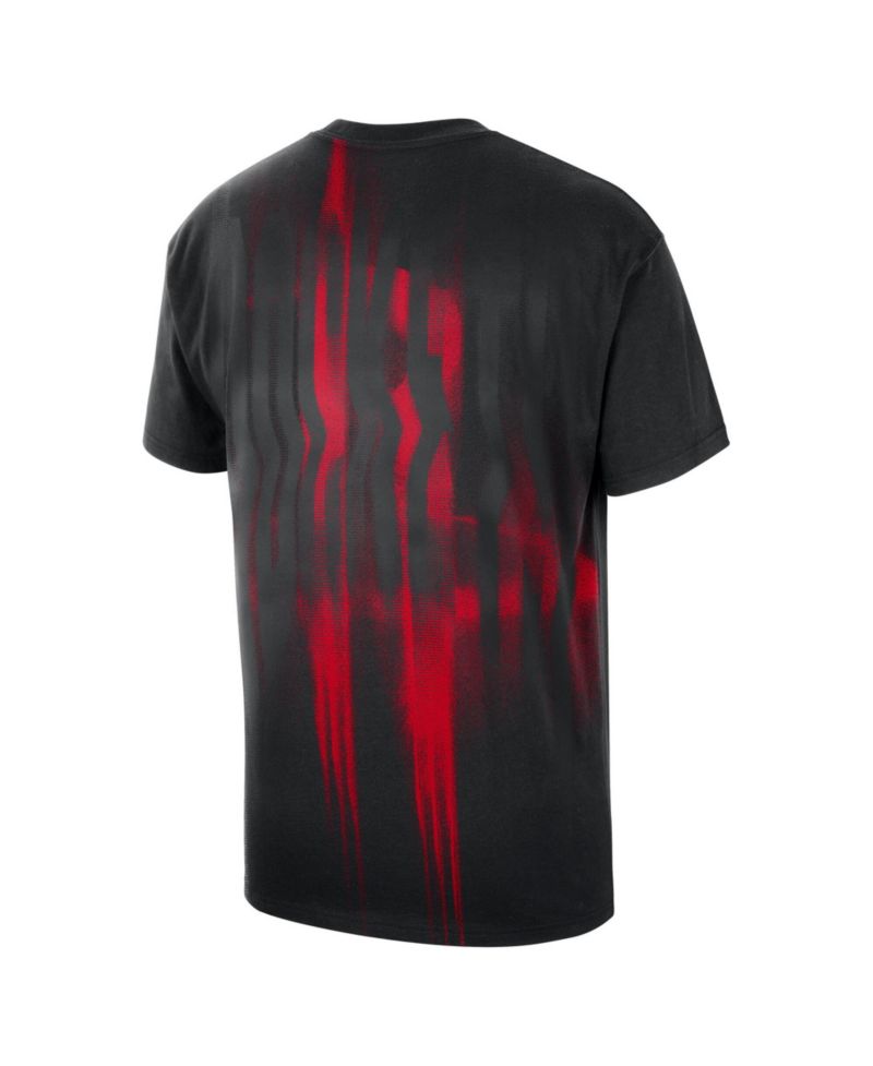 Men's Black Houston Rockets 2026 Standard Issue Pre-Game Max 90 T-Shirt