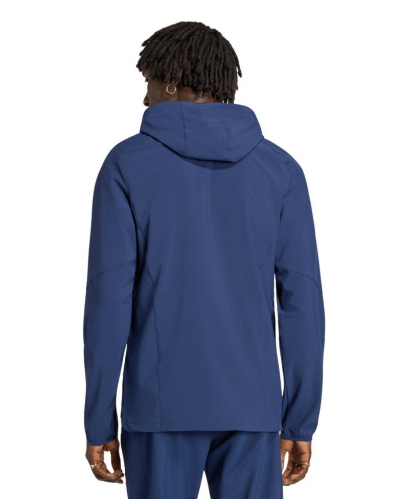 Men's Navy St. Louis CITY SC Tiro Travel Full-Zip Hooded Windbreaker