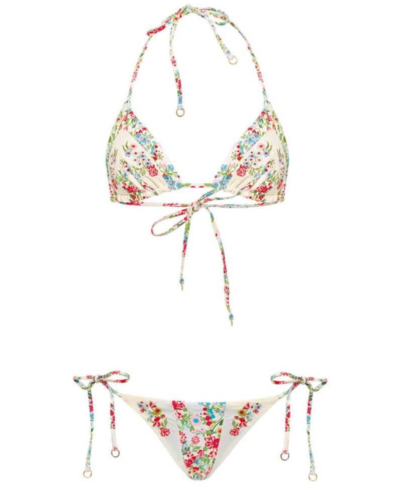 Women's Love in Bloom Shining Bikini Bottom