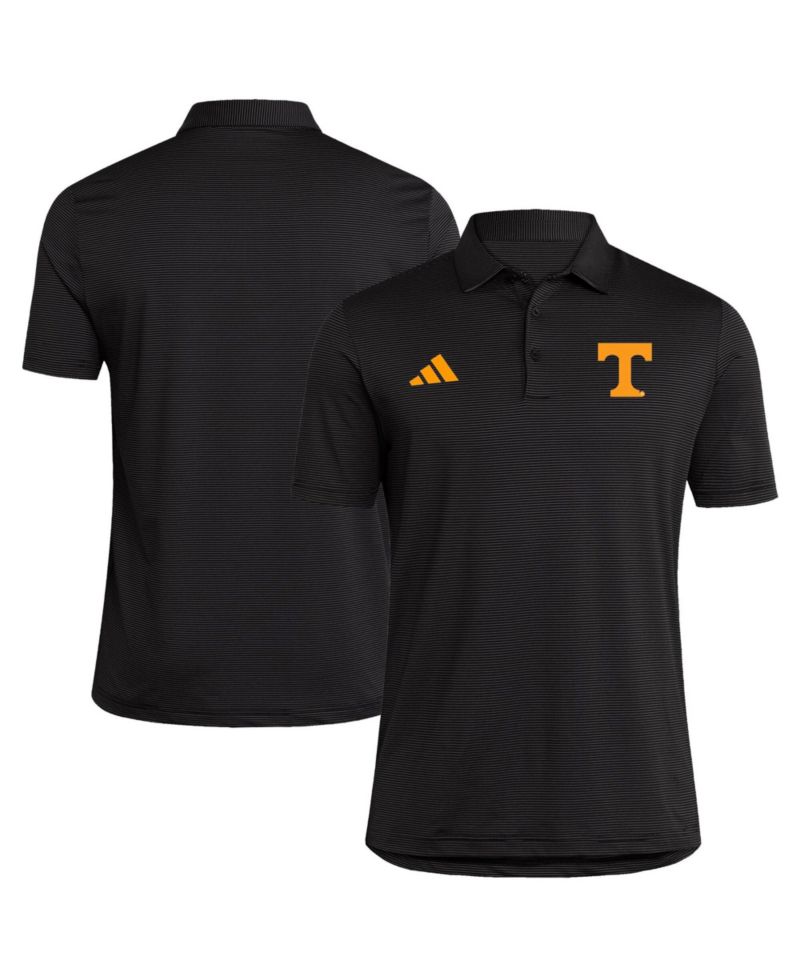 Men's Black Tennessee Volunteers Ultimate 365 Stripe Polo Shirt