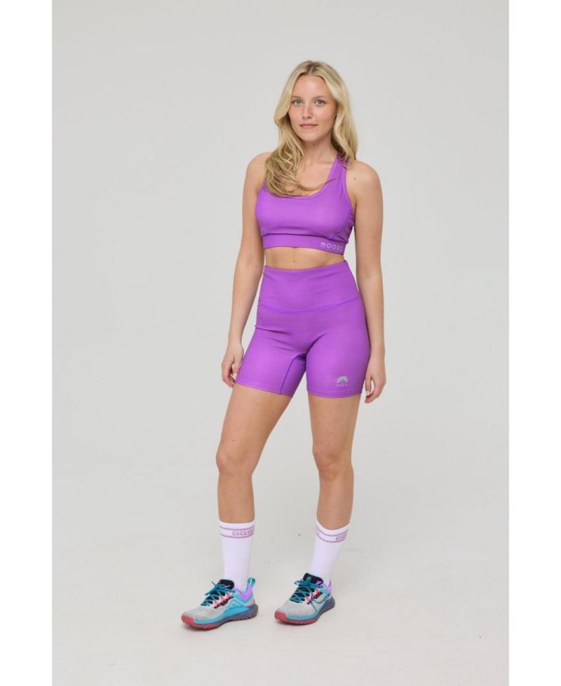 Women's Infinite High Waisted Shorts - Purple