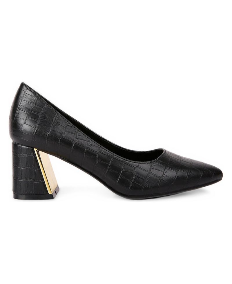 emersyn croc block heel pump