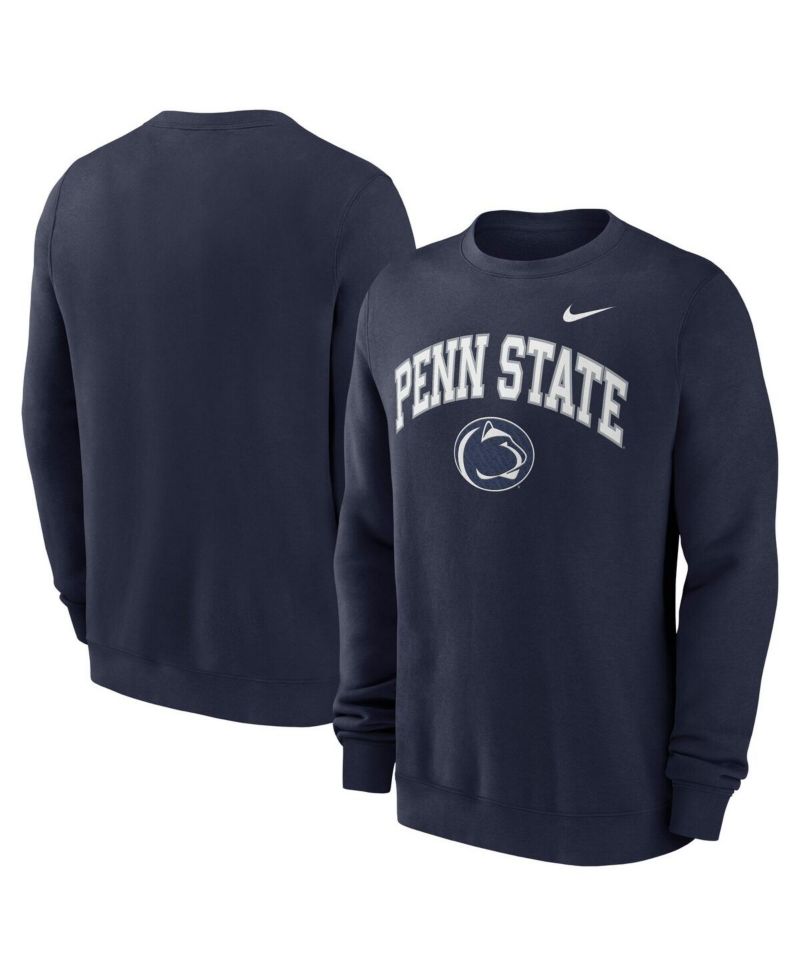 Men's Navy Penn State Nittany Lions Arch Pullover Sweatshirt