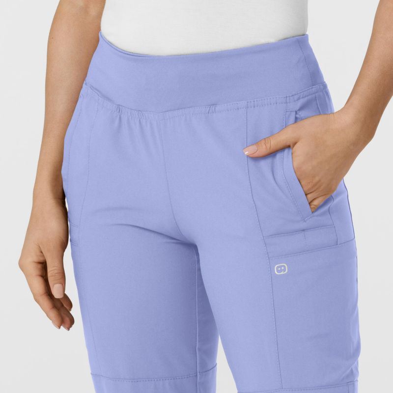 Petite W123 Comfort Waist Cargo Jogger Scrub Pant