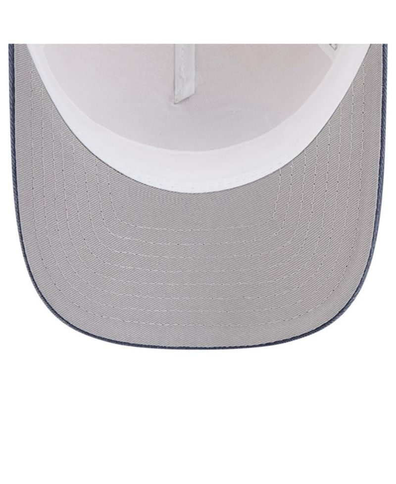 Men's Natural Dallas Cowboys Frayed M-Crown A-Frame 9FORTY Adjustable Hat