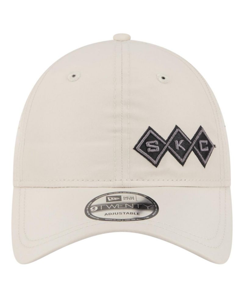 Men's Tan Sporting Kansas City Active 9TWENTY Adjustable Hat