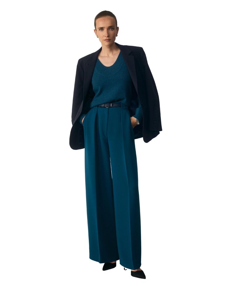 Women's High Rise Palazzo Trousers