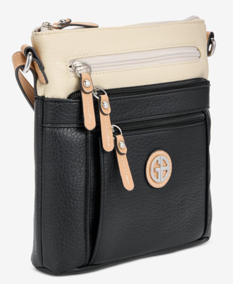 Colorblock Pebble Crossbody