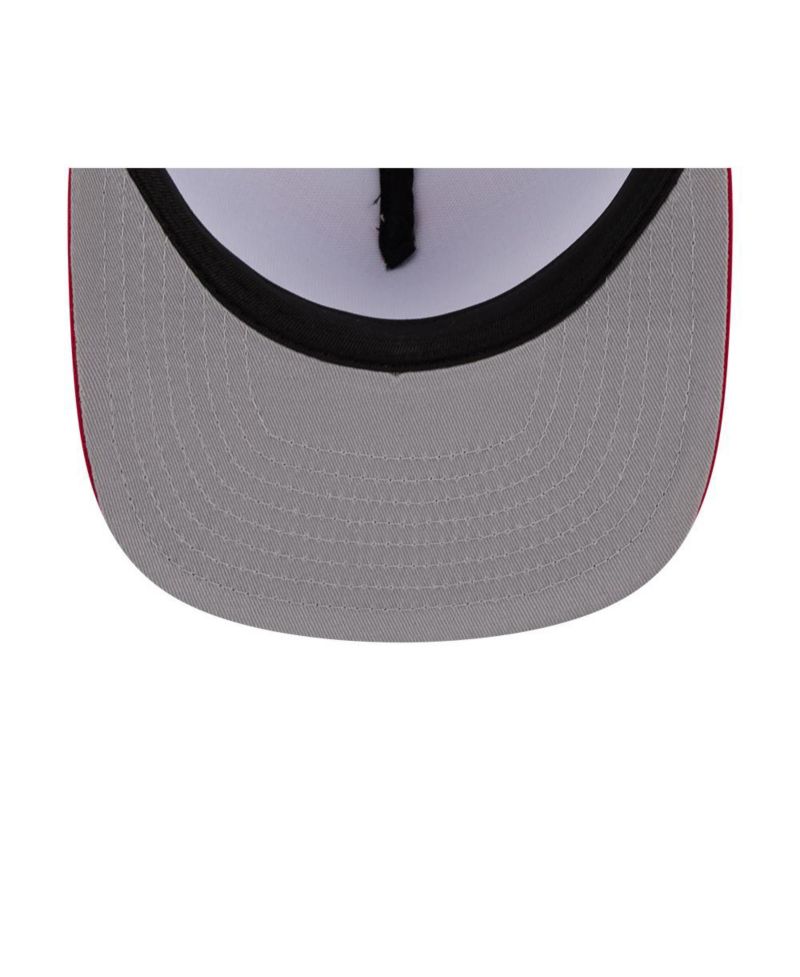 Men's Red Cincinnati Reds Team Horizon 9FIFTY A-Frame Trucker Snapback Hat