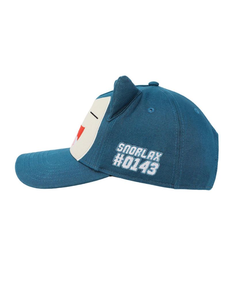 Men's Face Snorlax Adult Blue Traditional Adjustable Hat
