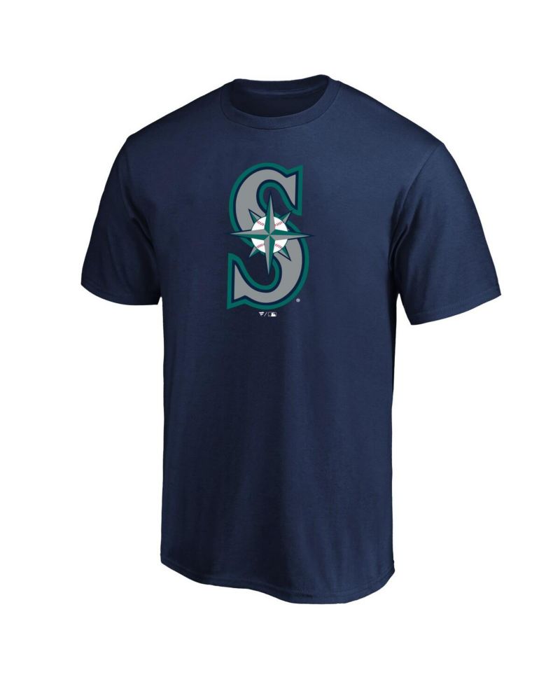 Men's Cal Raleigh Navy Seattle Mariners Big & Tall Name & Number T-Shirt