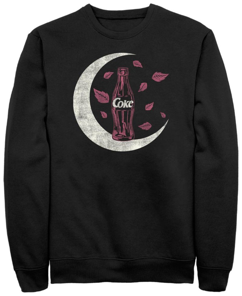 Men's Coca-Cola Fall Moon and Coke Crew Fleece Pullover
