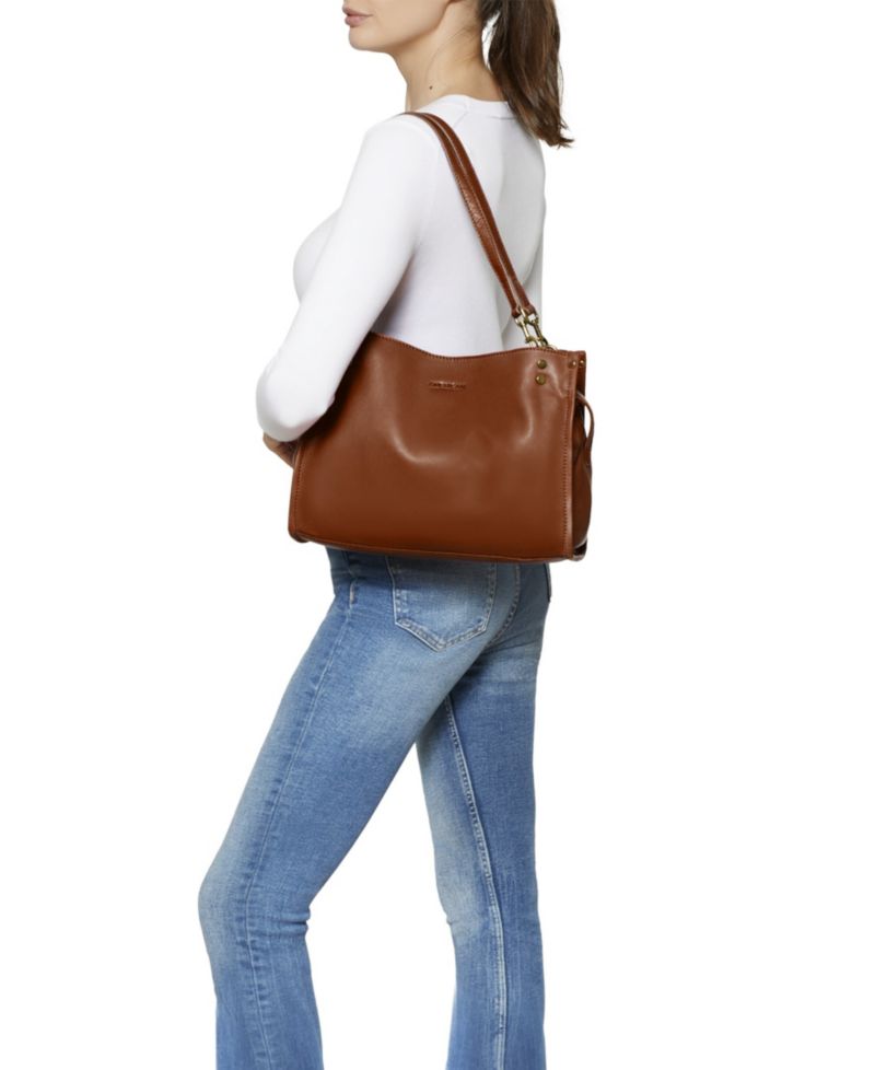 Women's Lenox Triple Entry Satchel Handbag