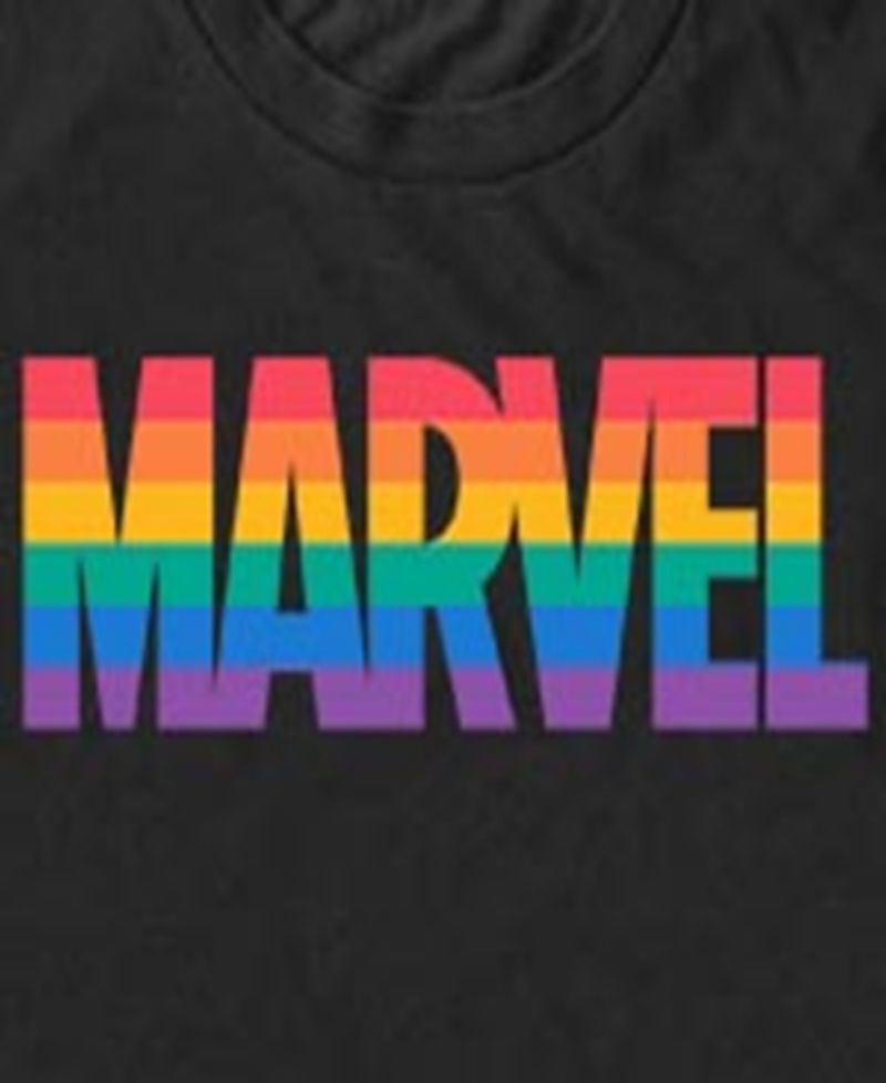 Men's Marvel Pride Color Short Sleeve T-Shirt