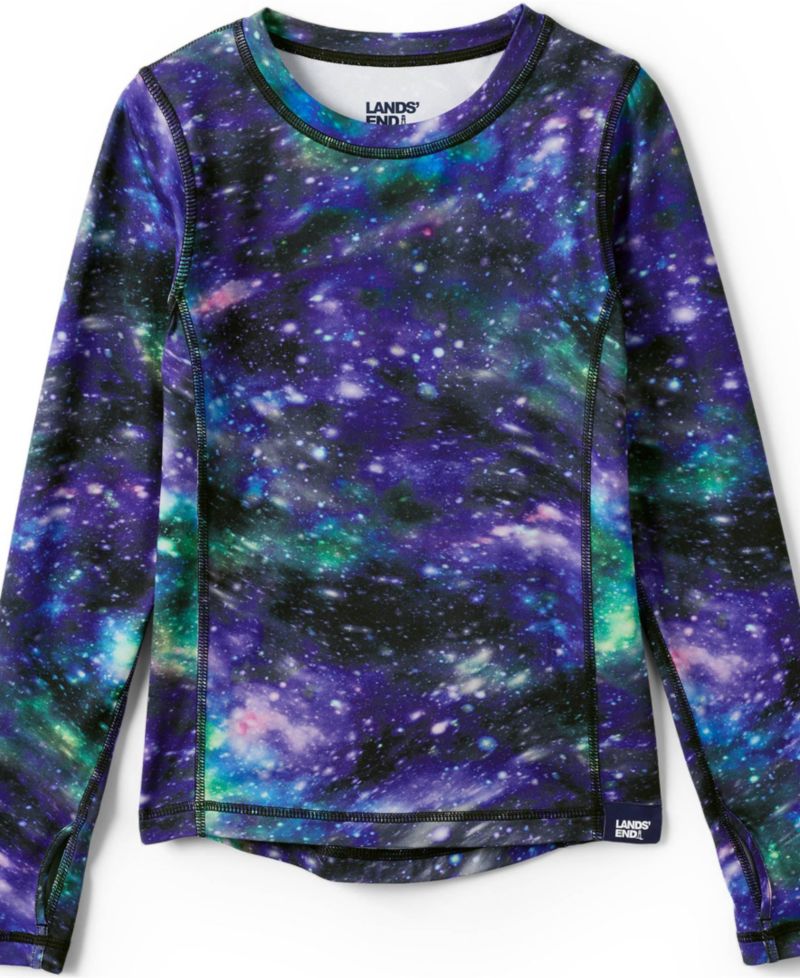 Boys Thermal Base Layer Long Underwear Thermaskin Crew Neck Shirt