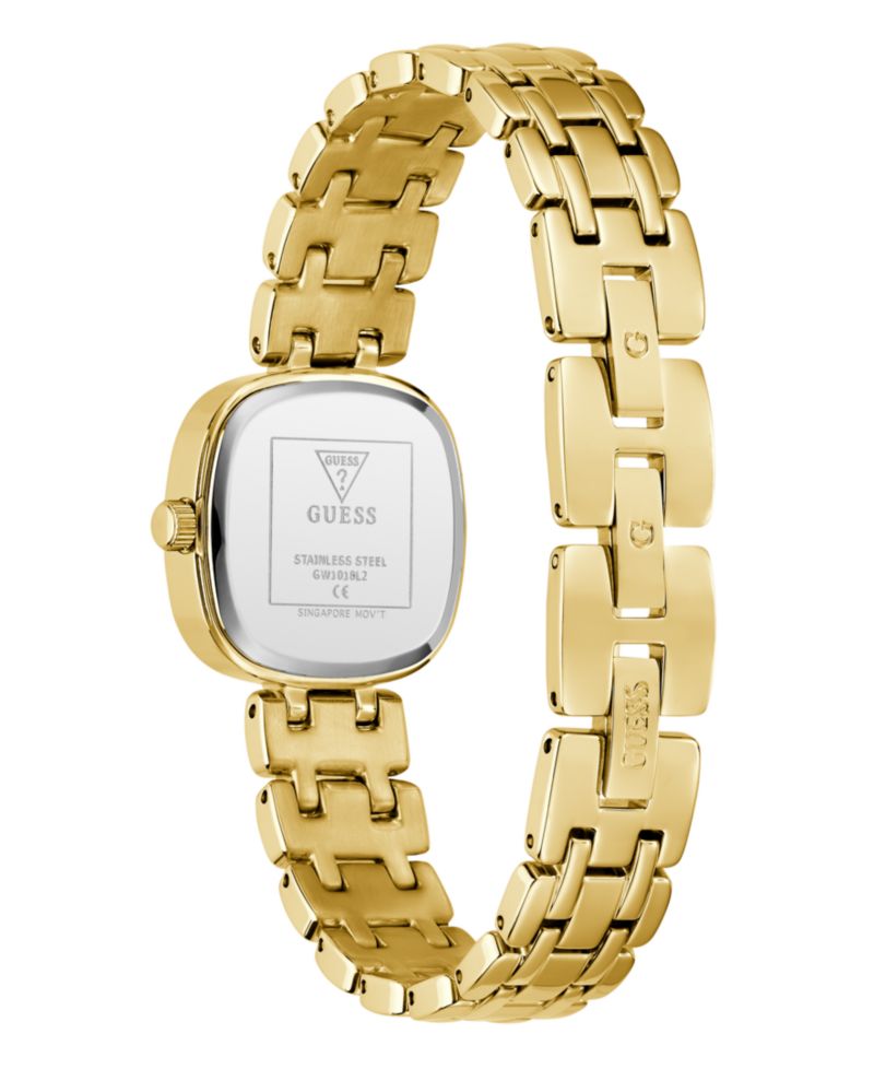 Women's Quartz Gold-Tone Stainless Steel Analog Watch, 25mm