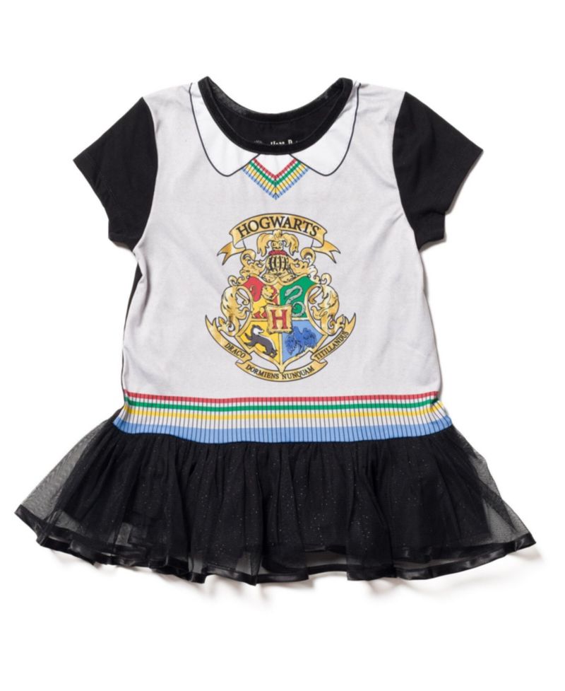 Girls Cosplay T-Shirt Dress Leggings and Headband 3 Piece Outfit Set