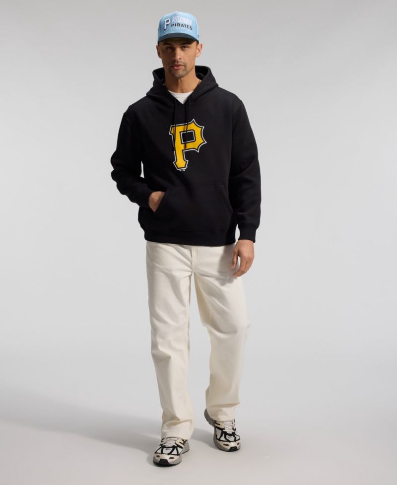 Men's Black Pittsburgh Pirates Primary Logo Legacy Hoodie