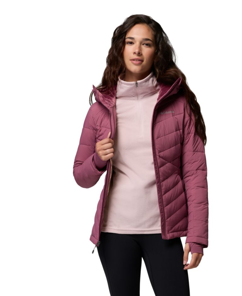 Women's Joy Peak II Hooded Puffer Fleece-Lined Jacket