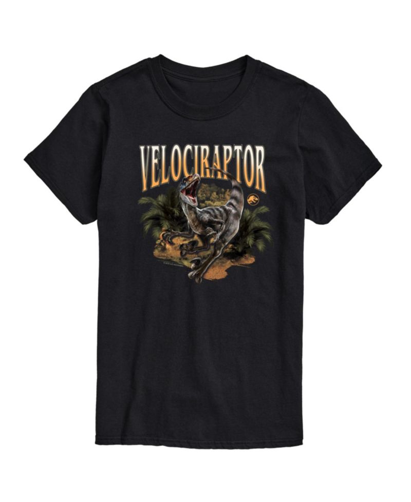 Men's Jurassic World Rebirth Velociraptor Graphic T-Shirt