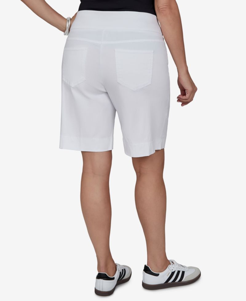 Plus Size Soft Hand Twill Shorts