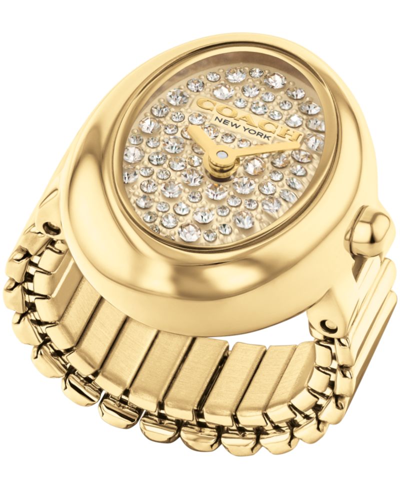 Women's Sammy Quartz Gold-Tone Oval Watch 18mm