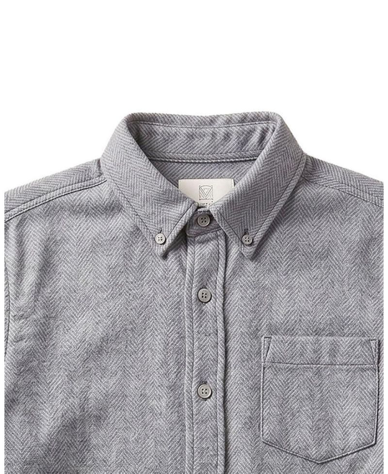 Little Boys 5- 7 Organic Long Sleeve Flannel Shirt