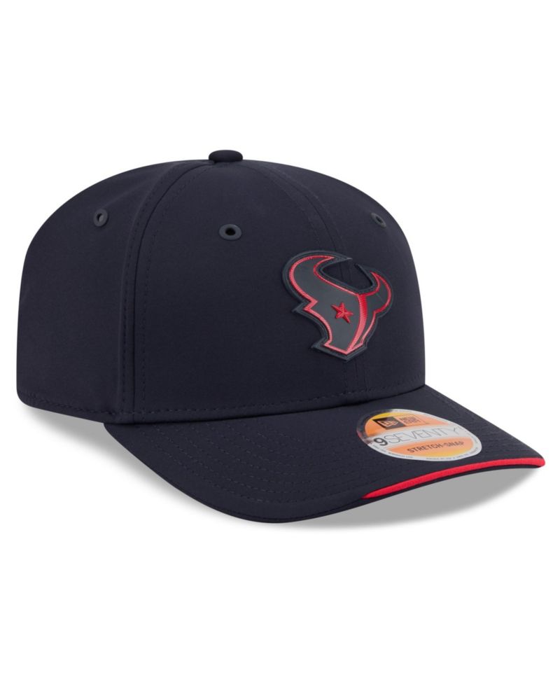 Men's Navy Houston Texans 2026 Sideline 9SEVENTY Adjustable Hat