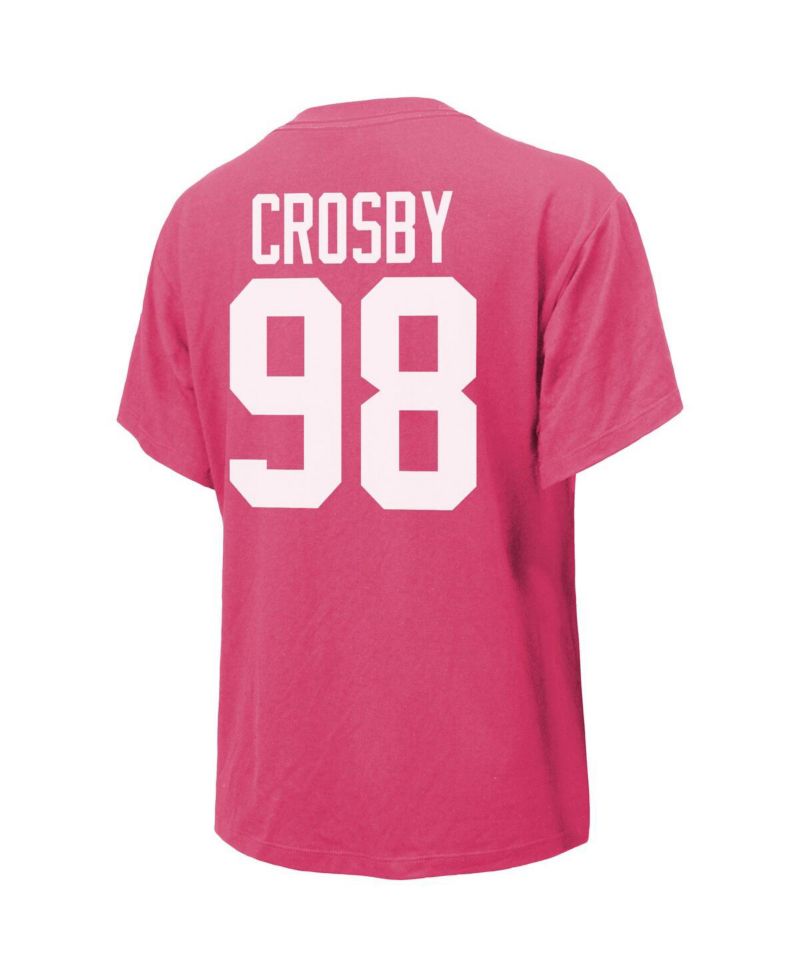 Women's Maxx Crosby Pink Las Vegas Raiders Name & Number T-Shirt