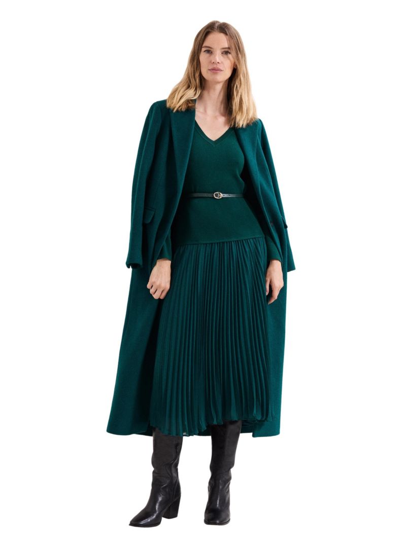 Women's Kai Knit V-Neck Midi Dress