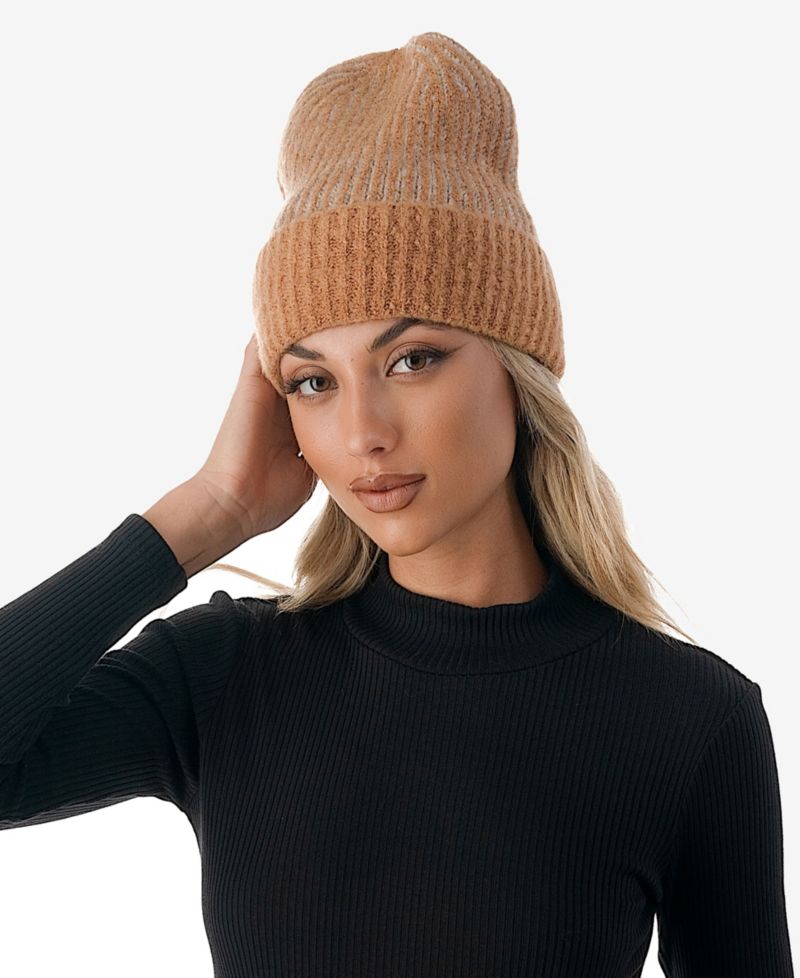 Women's Confetti Cuff Ribbed Knit Beanie