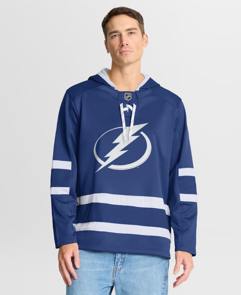 Men's Blue Tampa Bay Lightning Prime Time Fleece Hoodie