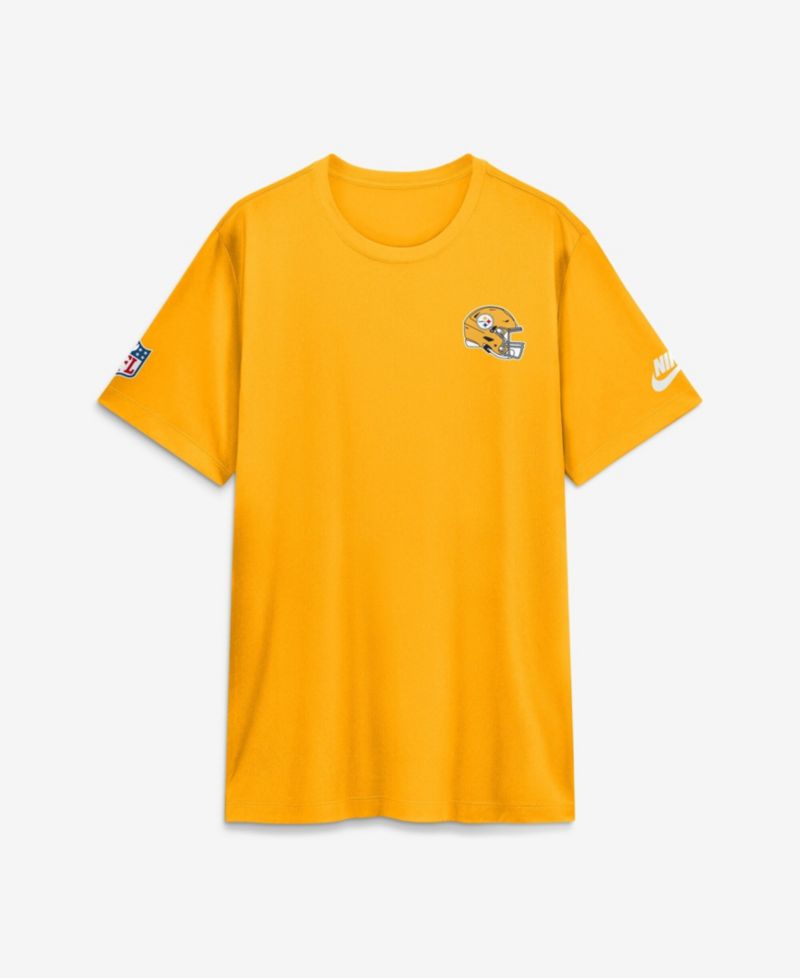 Men's Gold Pittsburgh Steelers Alt Legend Small Logo Dri-FIT T-Shirt