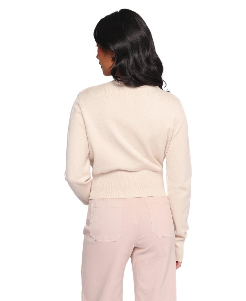 Women's Elita Fitted Button-Front Viscose-Blend Cardigan